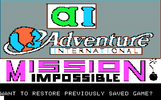 Mission Impossible Title Screen